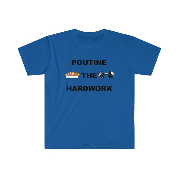 Poutine The Hardwork-T-Shirt for Men - Canadian Fox