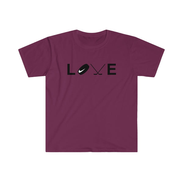 Hockey Love-T-Shirt for Men - Canadian Fox