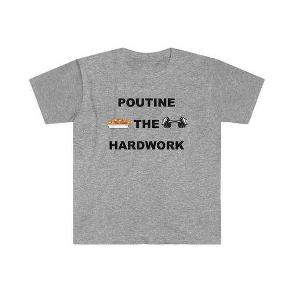 Poutine The Hardwork-T-Shirt for Men - Canadian Fox