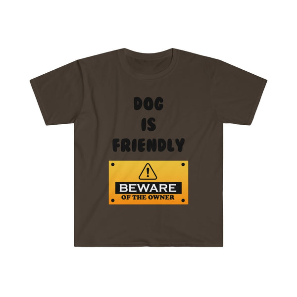 Dog Is Friendly-T-Shirt for Men - Canadian Fox