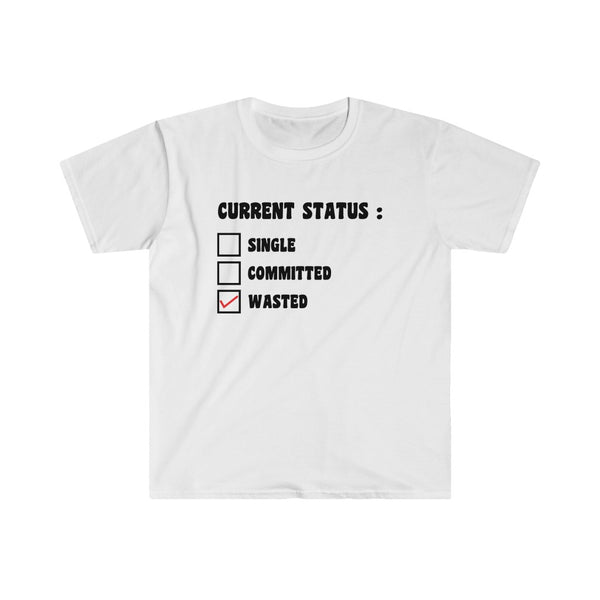 Current Status : Wasted-T-Shirt for Men - Canadian Fox