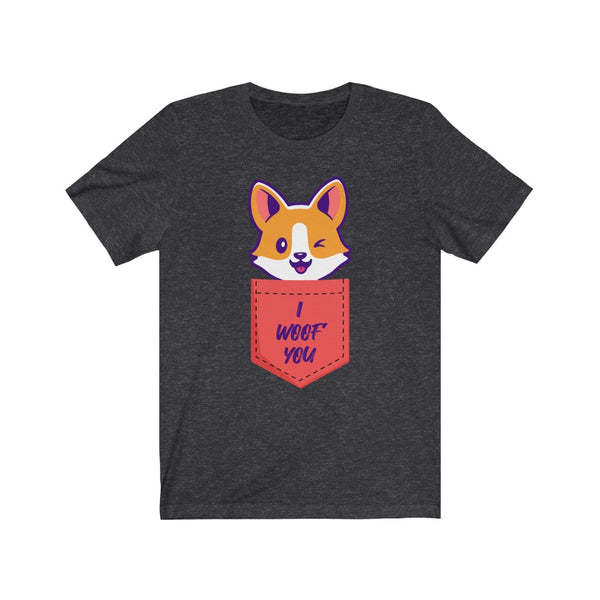 I Woof You-T-Shirt for Women - Canadian Fox