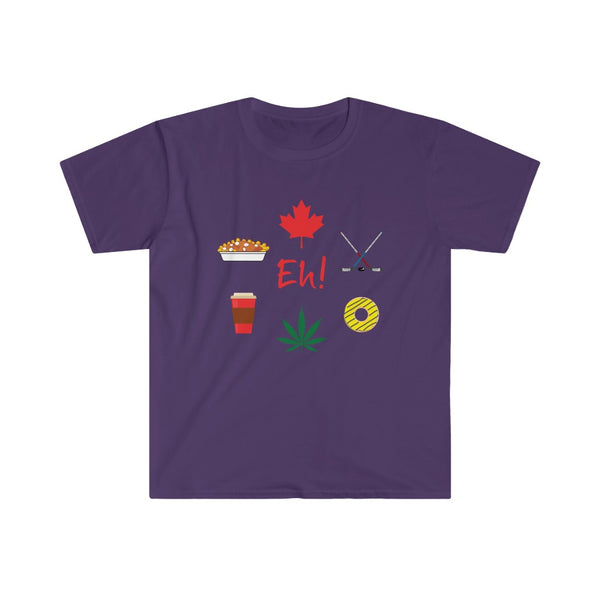 Canadian Things, Eh!-T-Shirt for Men - Canadian Fox