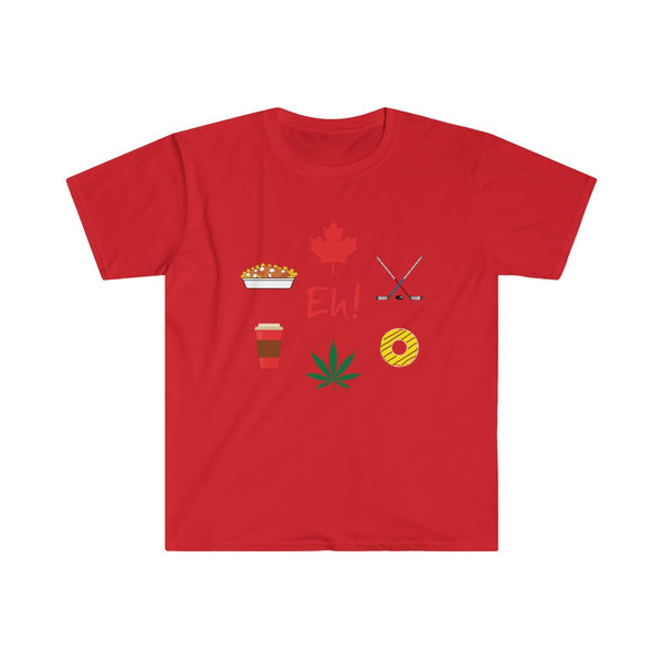 Canadian Things, Eh!-T-Shirt for Men - Canadian Fox