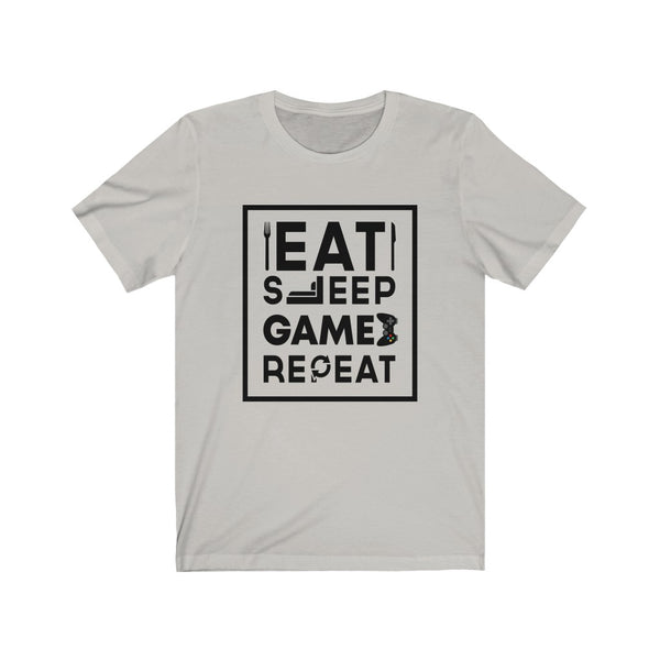 Eat, Sleep, Game, Repeat-T-Shirt for Women - Canadian Fox