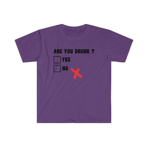 Are You Drunk ?-T-Shirt for Men - Canadian Fox