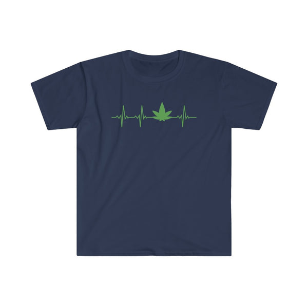 Weed Heartbeat-T-Shirt for Men - Canadian Fox