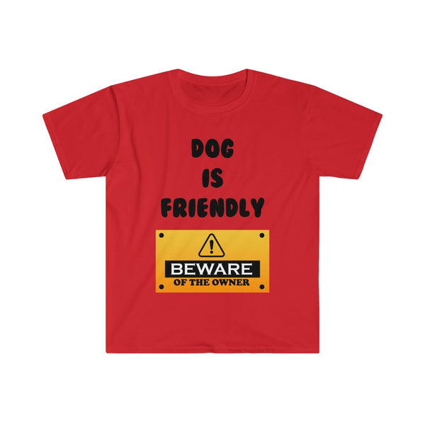 Dog Is Friendly-T-Shirt for Men - Canadian Fox
