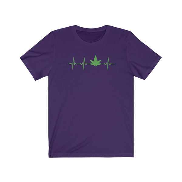 Weed Heartbeat-T-Shirt for Women - Canadian Fox