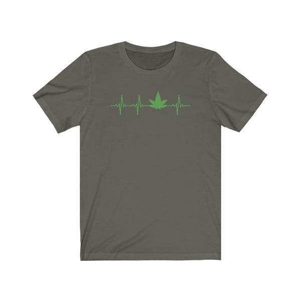 Weed Heartbeat-T-Shirt for Women - Canadian Fox