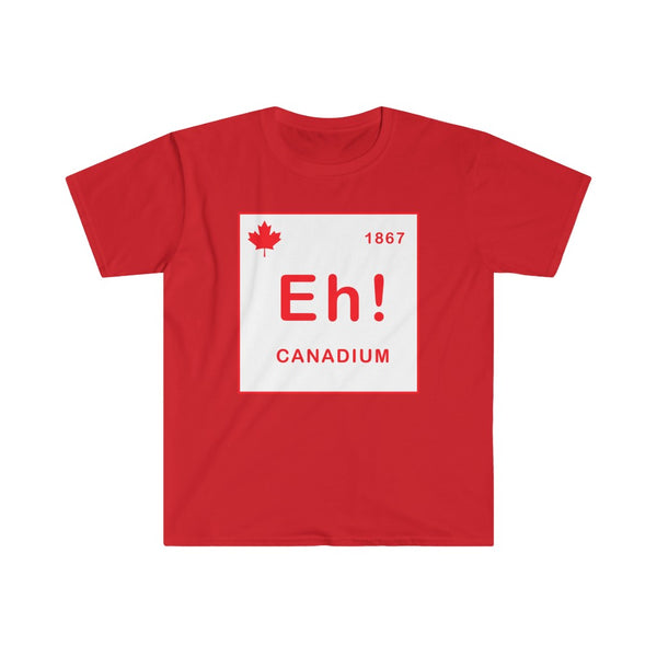 Canadian Element : Canadium, Eh!-T-Shirt for Men - Canadian Fox
