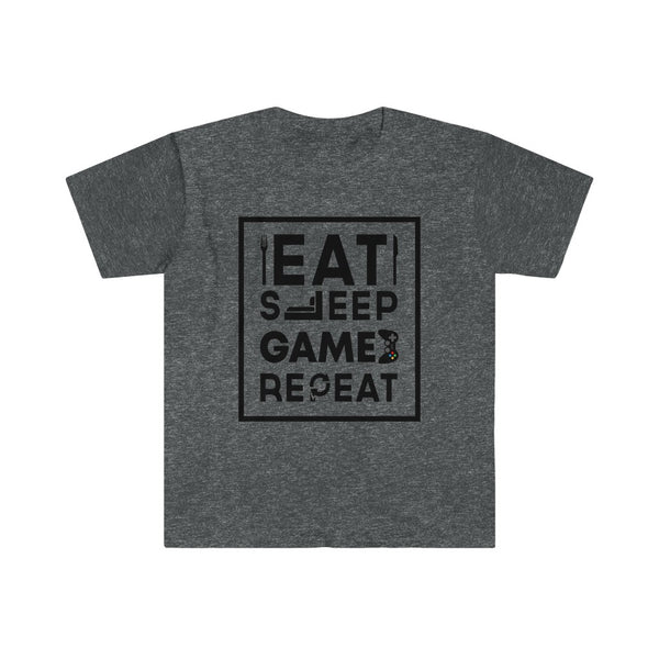 Eat, Sleep, Game, Repeat-T-Shirt for Men - Canadian Fox