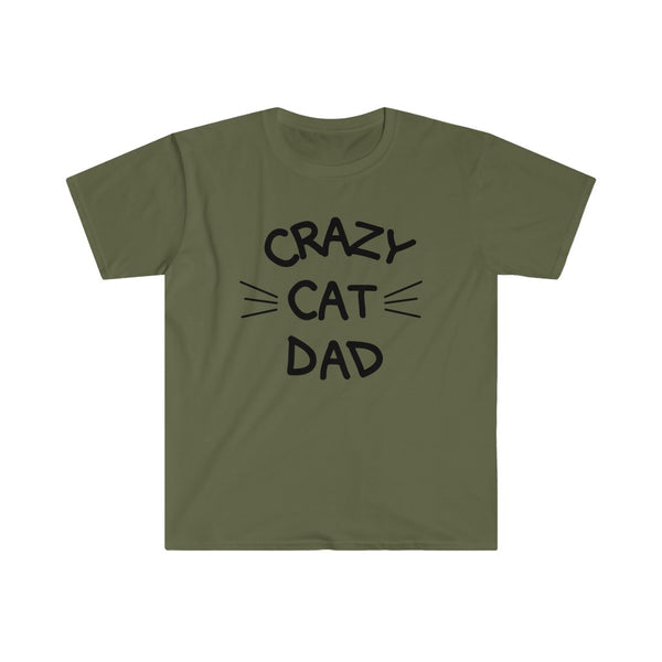 Crazy Cat Dad-T-Shirt for Men - Canadian Fox