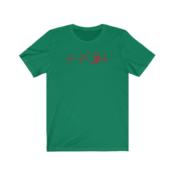 Paws Heartbeat-T-Shirt for Women - Canadian Fox