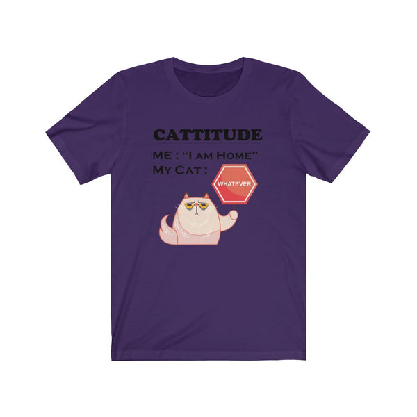 Cattitude-T-Shirt for Women - Canadian Fox