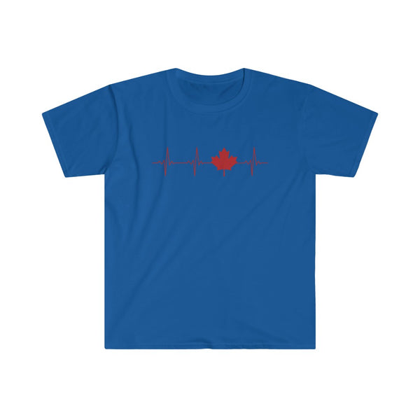 Canadian Heartbeat-T-Shirt for Men - Canadian Fox