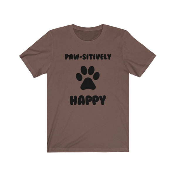 Paw-sitively Happy-T-Shirt for Women - Canadian Fox