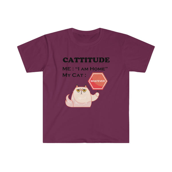 Cattitude-T-Shirt for Men - Canadian Fox