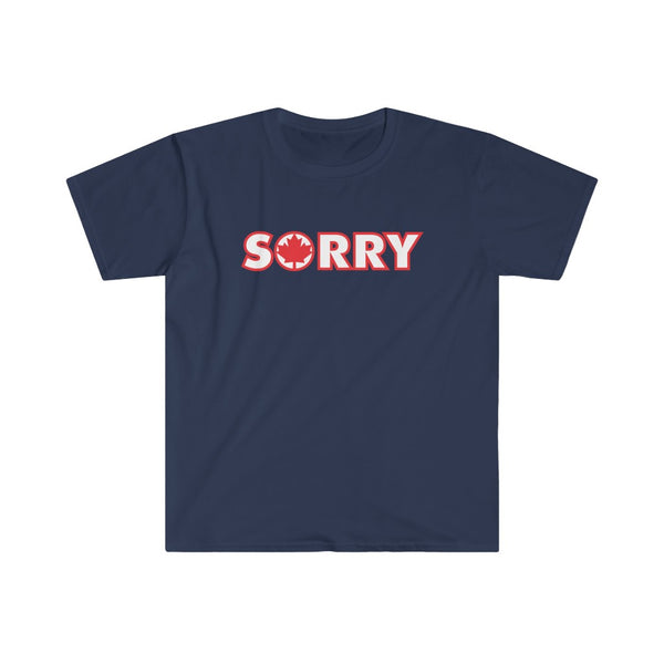 Sorry-T-Shirt for Men - Canadian Fox