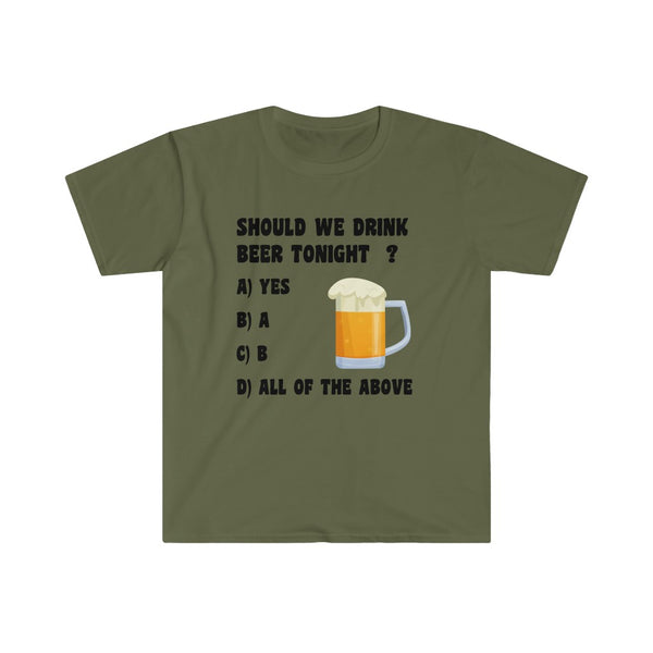 Beer Tonight ?-T-Shirt for Men - Canadian Fox