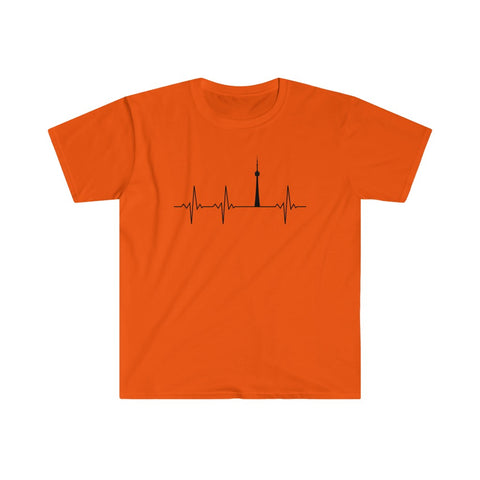 CN Tower Heartbeat-T-Shirt for Men - Canadian Fox