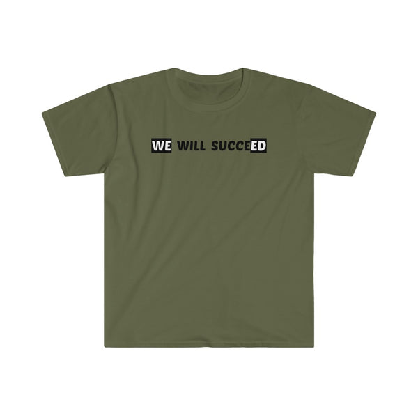 We Will Succeed-T-Shirt for Men - Canadian Fox