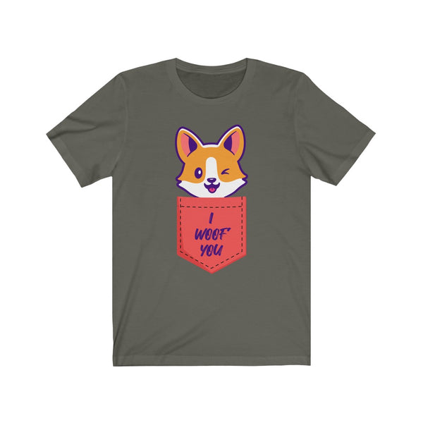 I Woof You-T-Shirt for Women - Canadian Fox