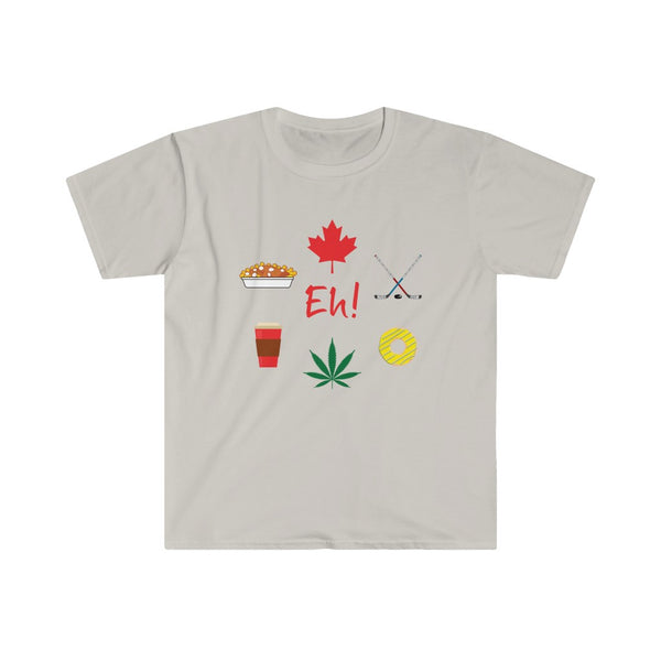 Canadian Things, Eh!-T-Shirt for Men - Canadian Fox
