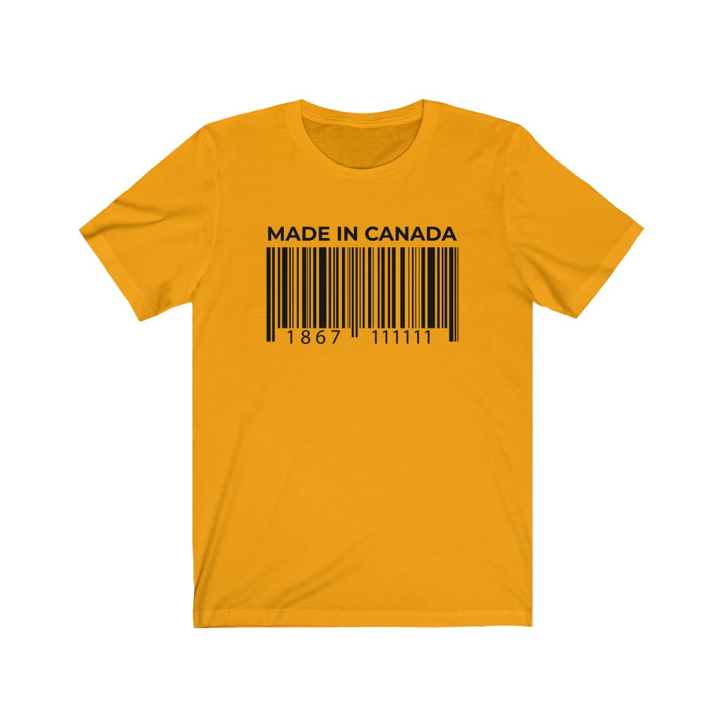 Canadian Barcode-T-Shirt for Women - Canadian Fox