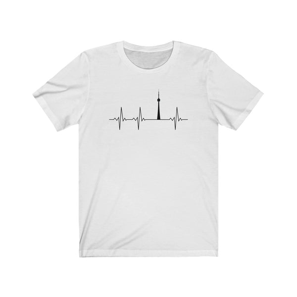 CN Tower Heartbeat-T-Shirt for Women - Canadian Fox