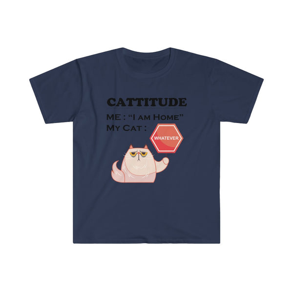 Cattitude-T-Shirt for Men - Canadian Fox