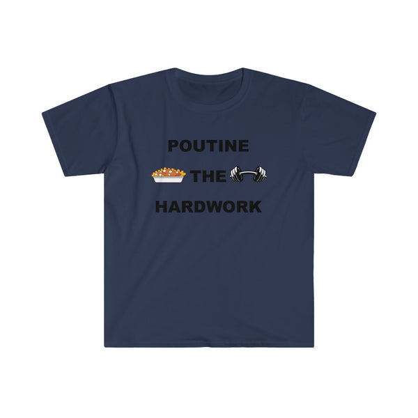 Poutine The Hardwork-T-Shirt for Men - Canadian Fox