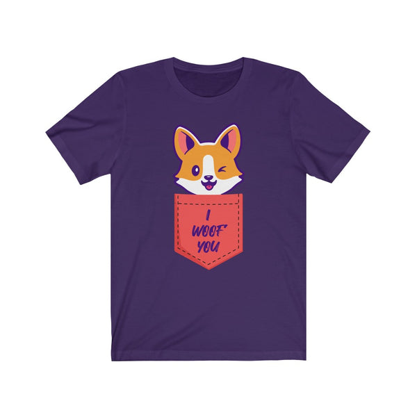 I Woof You-T-Shirt for Women - Canadian Fox
