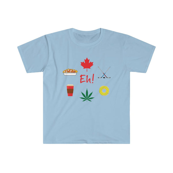 Canadian Things, Eh!-T-Shirt for Men - Canadian Fox