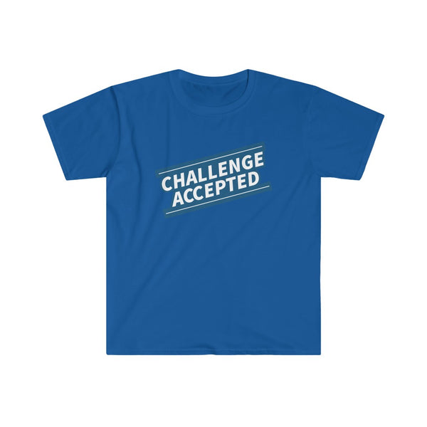 Challenge Accepted-T-Shirt for Men - Canadian Fox