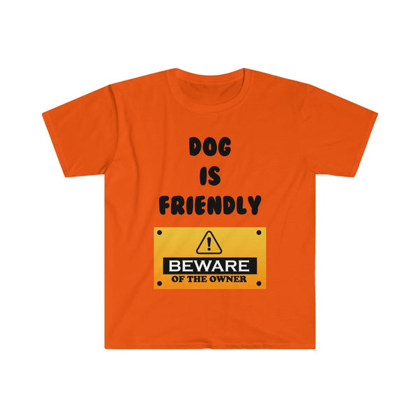 Dog Is Friendly-T-Shirt for Men - Canadian Fox