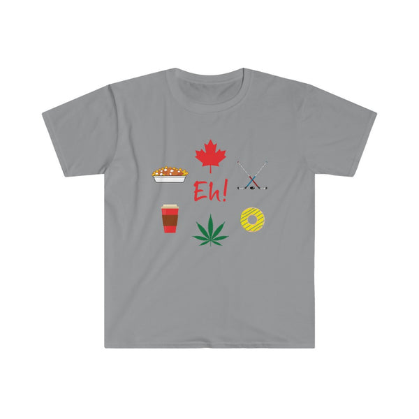 Canadian Things, Eh!-T-Shirt for Men - Canadian Fox