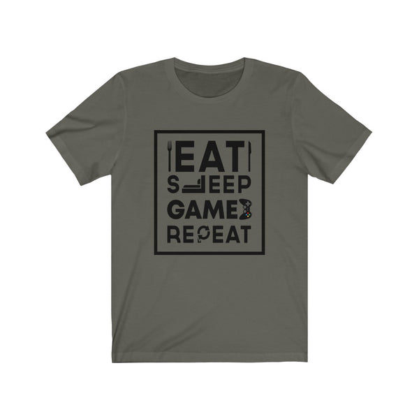 Eat, Sleep, Game, Repeat-T-Shirt for Women - Canadian Fox