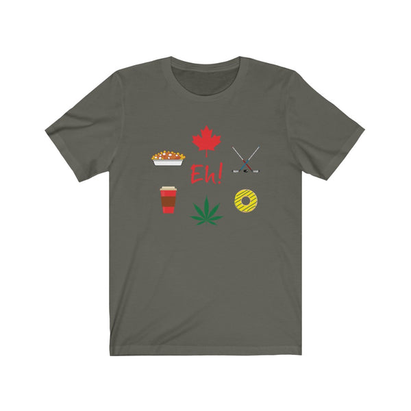 Canadian Things, Eh!-T-Shirt for Women - Canadian Fox