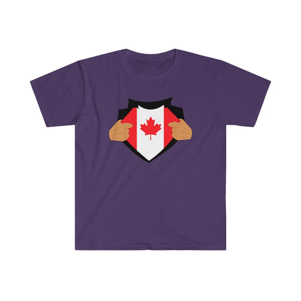 Canadian Superman-T-Shirt for Men - Canadian Fox