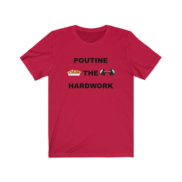 Poutine The Hardwork-T-Shirt for Women - Canadian Fox