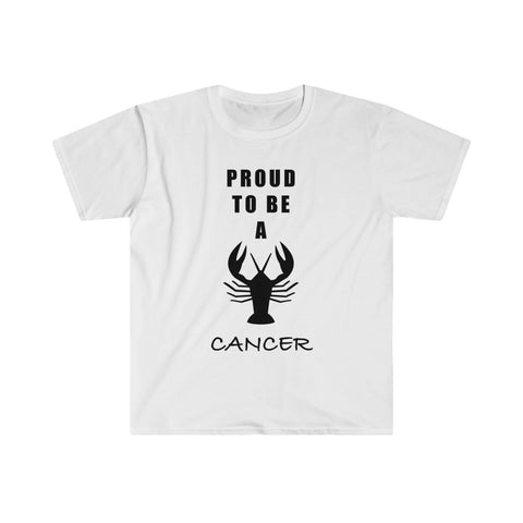 Proud To Be A Cancer-T-Shirt for Men - Canadian Fox