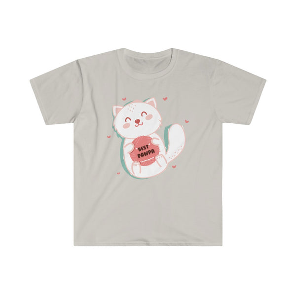 Best Pawpa - Cat-T-Shirt for Men - Canadian Fox