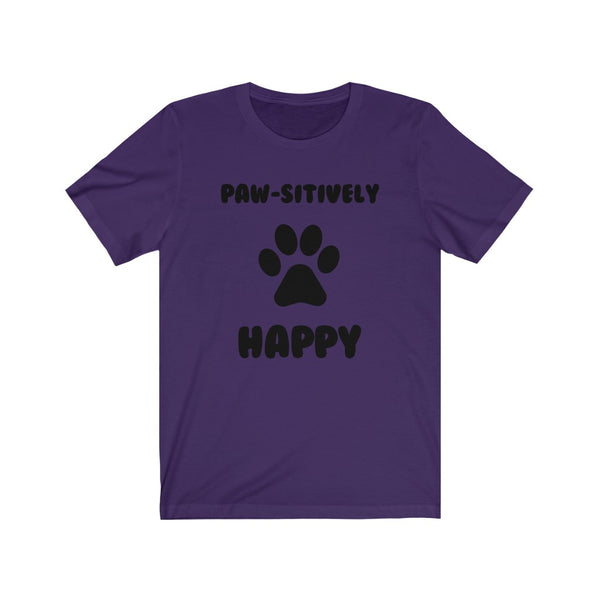 Paw-sitively Happy-T-Shirt for Women - Canadian Fox