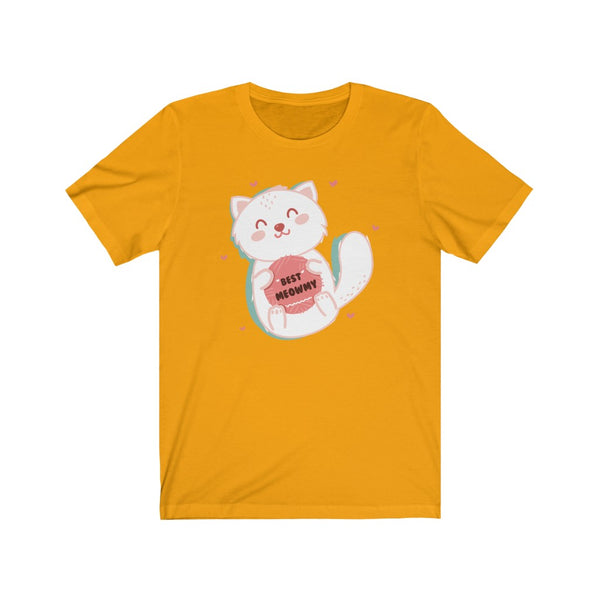 Best Meowmy - Cat-T-Shirt for Women - Canadian Fox