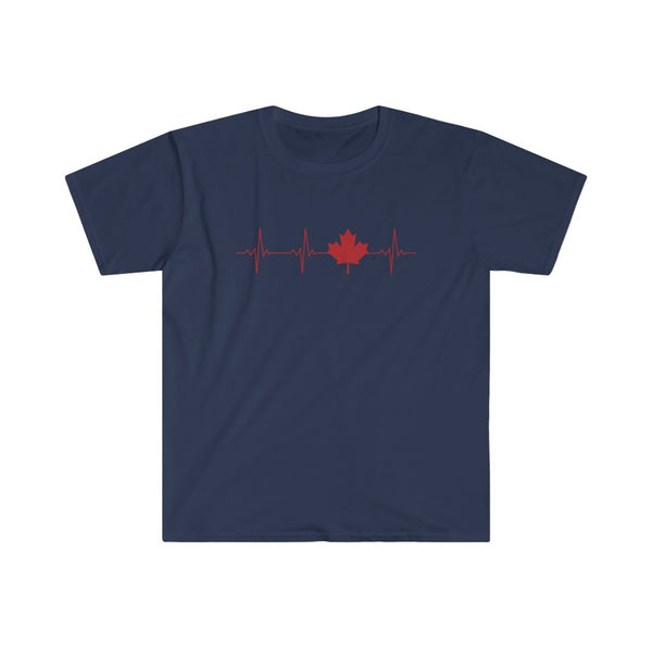 Canadian Heartbeat-T-Shirt for Men - Canadian Fox