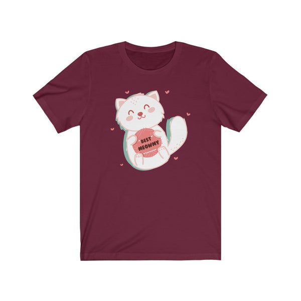 Best Meowmy - Cat-T-Shirt for Women - Canadian Fox