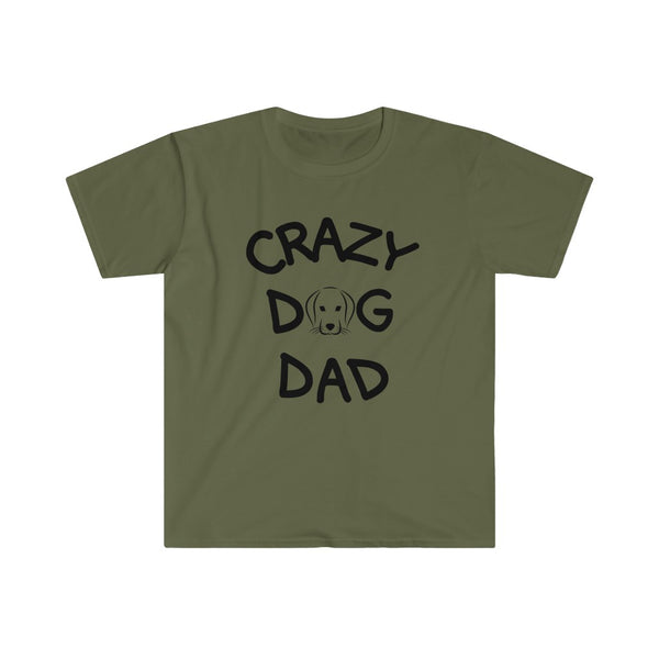 Crazy Dog Dad-T-Shirt for Men - Canadian Fox