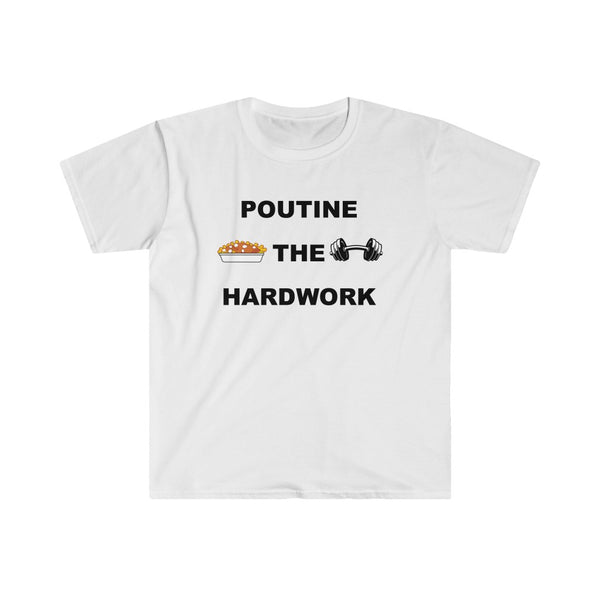 Poutine The Hardwork-T-Shirt for Men - Canadian Fox