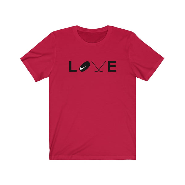Hockey Love-T-Shirt for Women - Canadian Fox